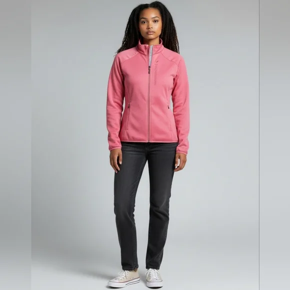 Peak Performance Rider Zip Up Jacket, Pink - Picture 2 of 9